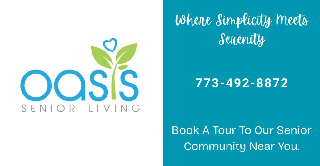 Book a tour Oasis senior living